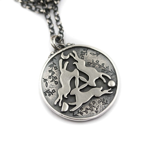Triple Hare Pendant