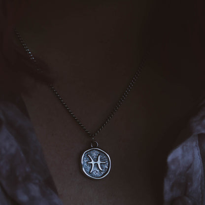 Pisces / Water Zodiac Pendant