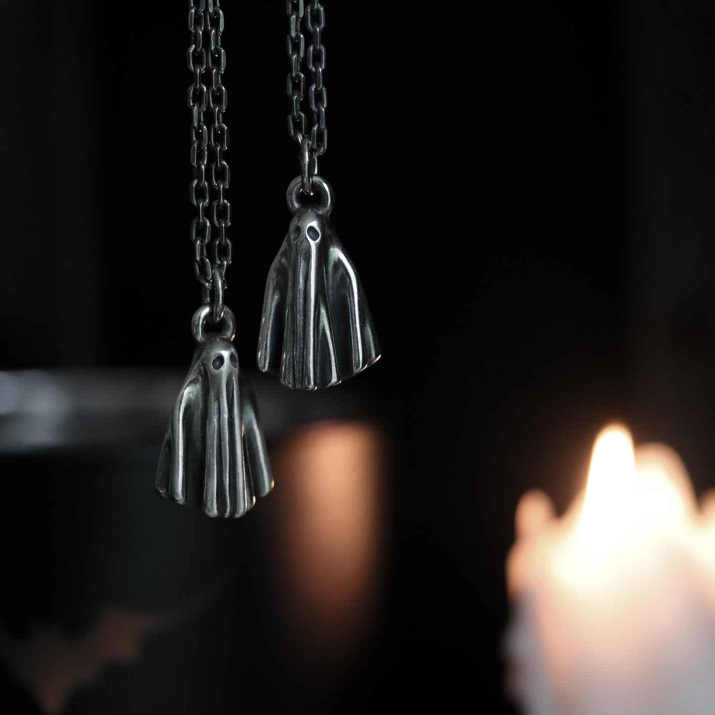 The Silent Lament - Ghost Pendant