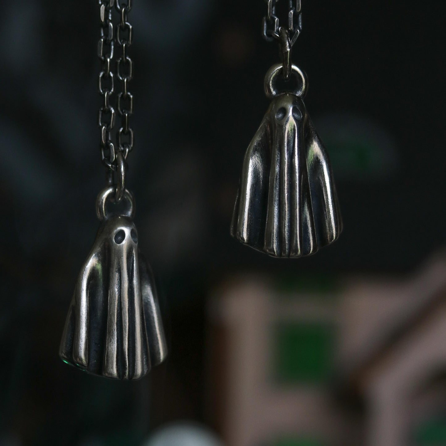 The Silent Lament - Ghost Pendant