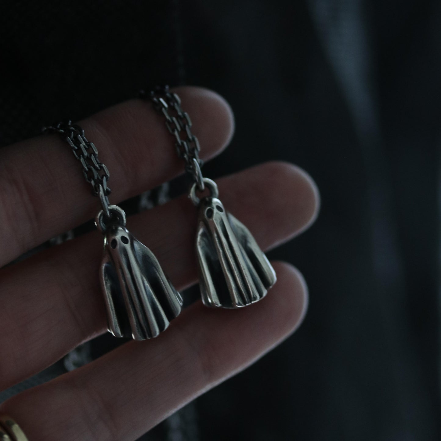 The Silent Lament - Ghost Pendant
