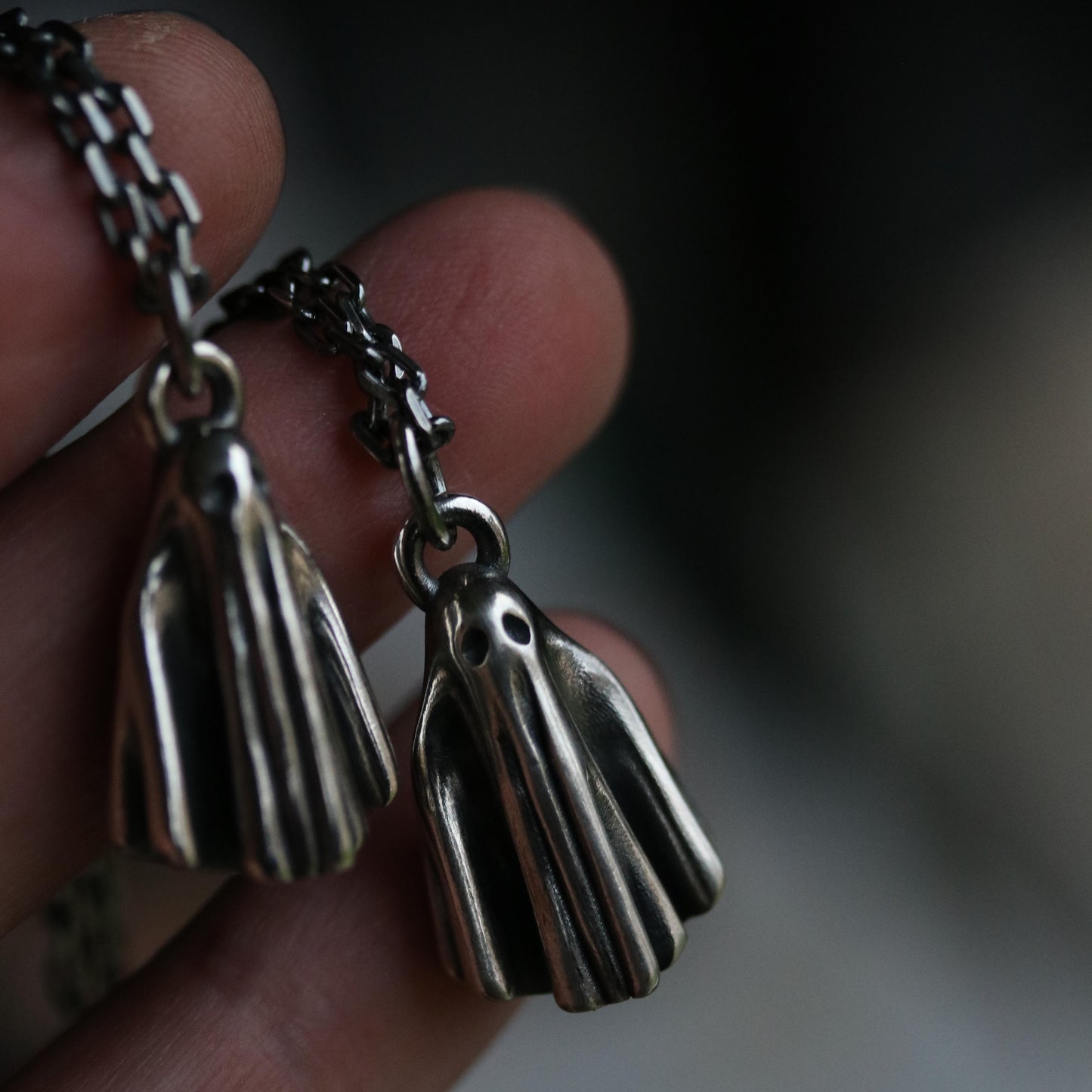 The Silent Lament - Ghost Pendant