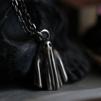 The Silent Lament - Ghost Pendant