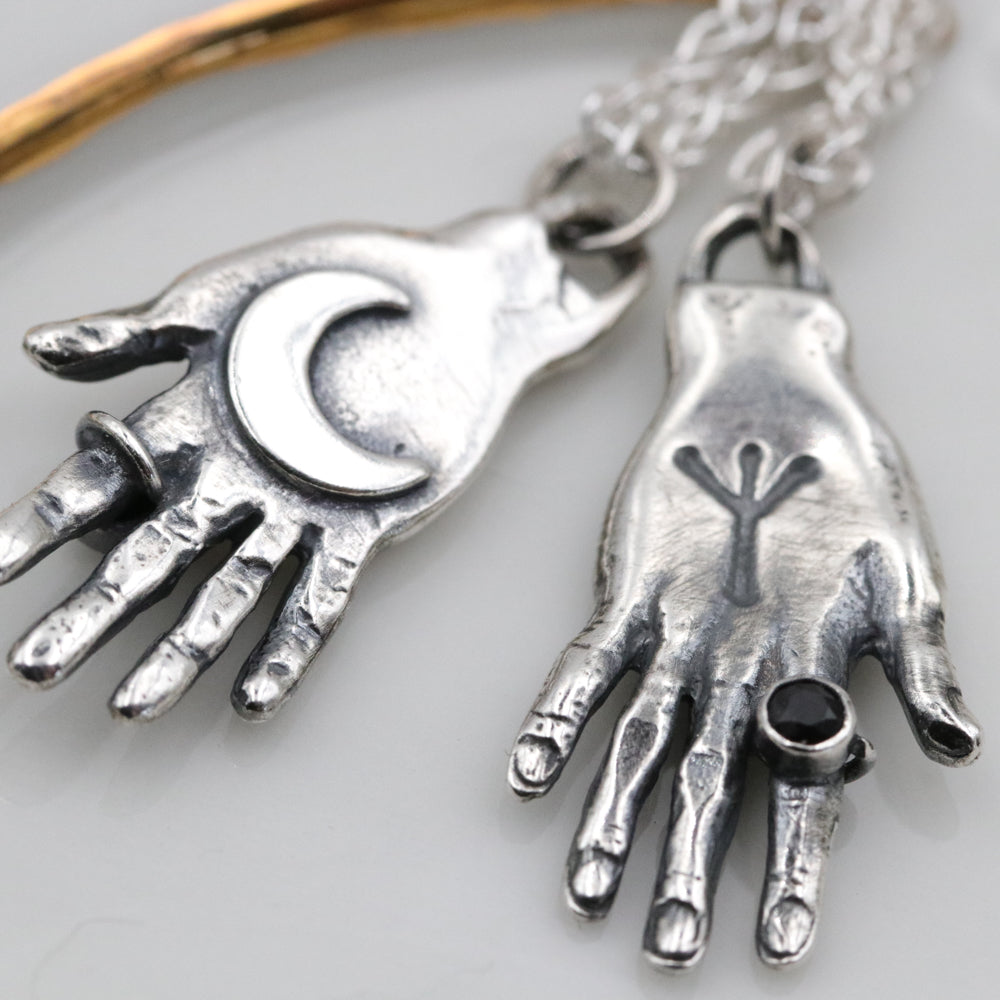 Supreme hand of protection pendant