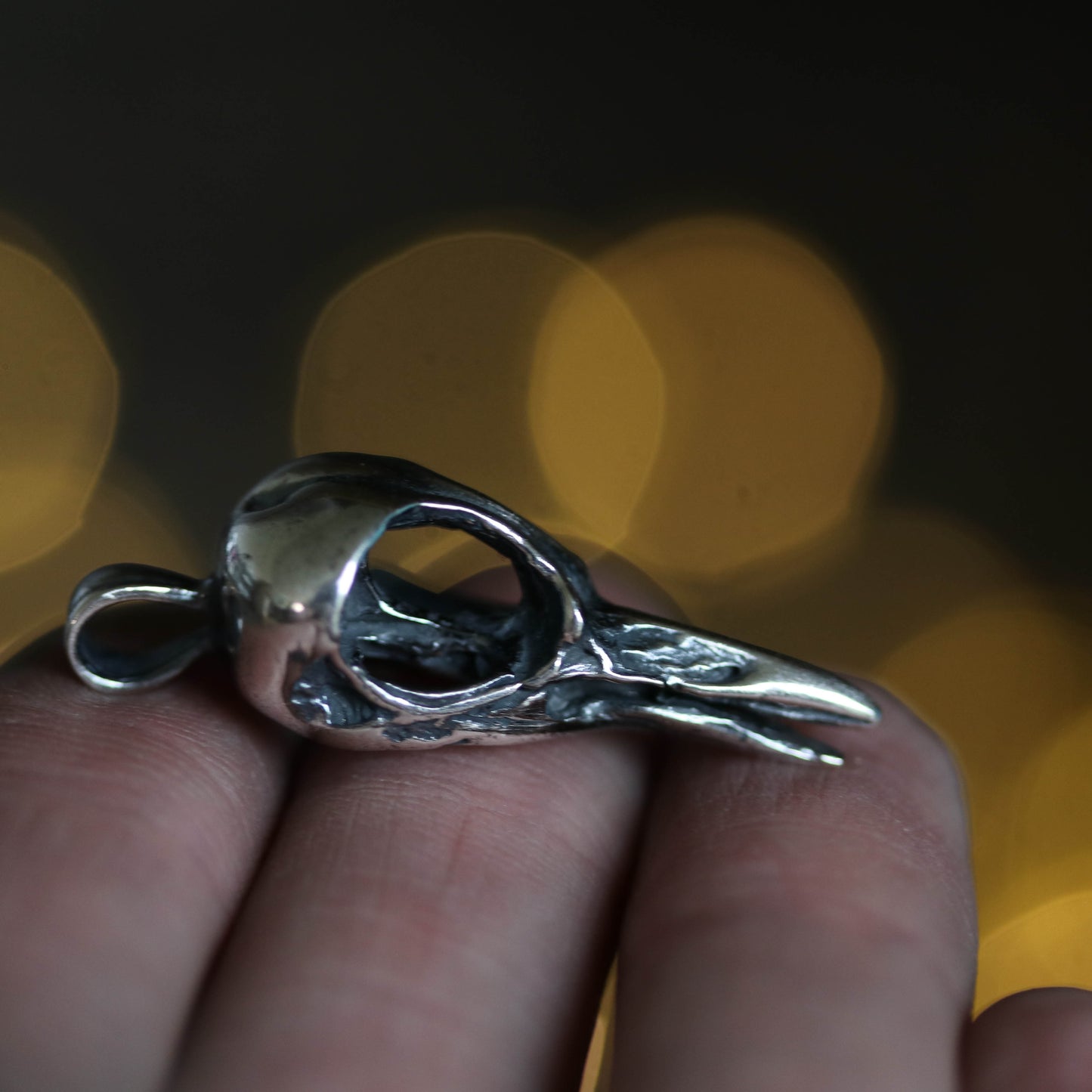 Robin Skull Pendant