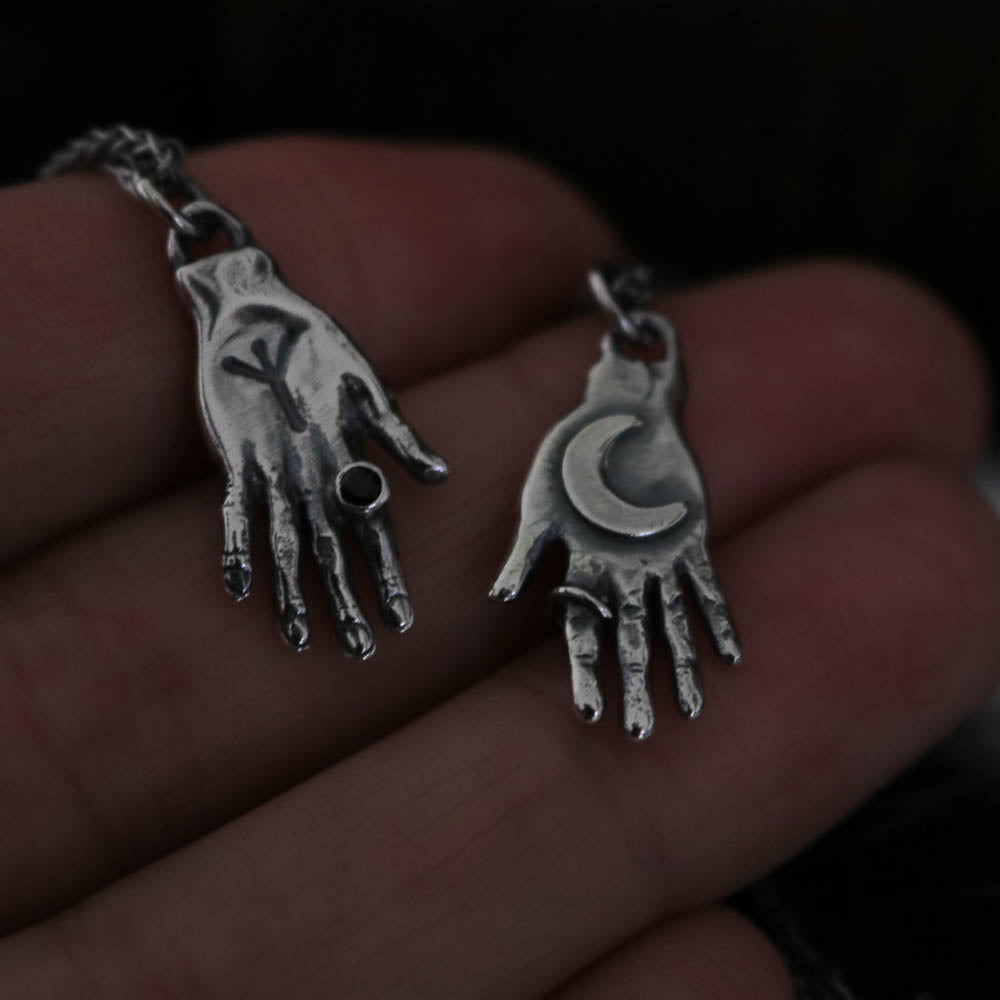 Supreme hand of protection pendant