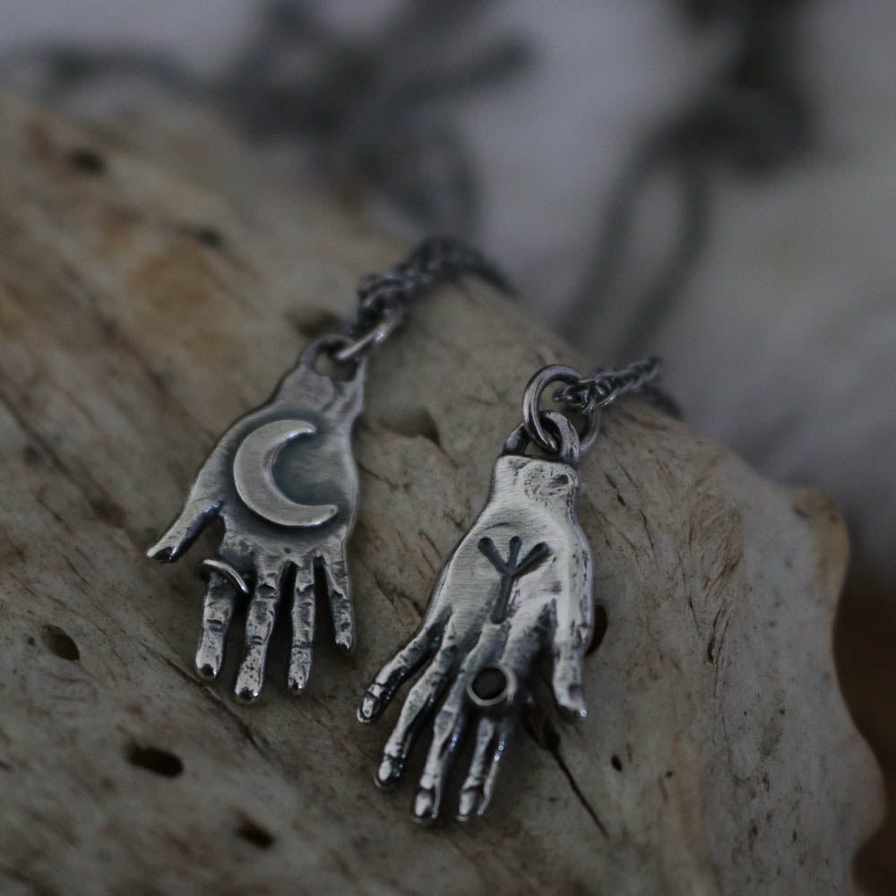 Supreme hand of protection pendant