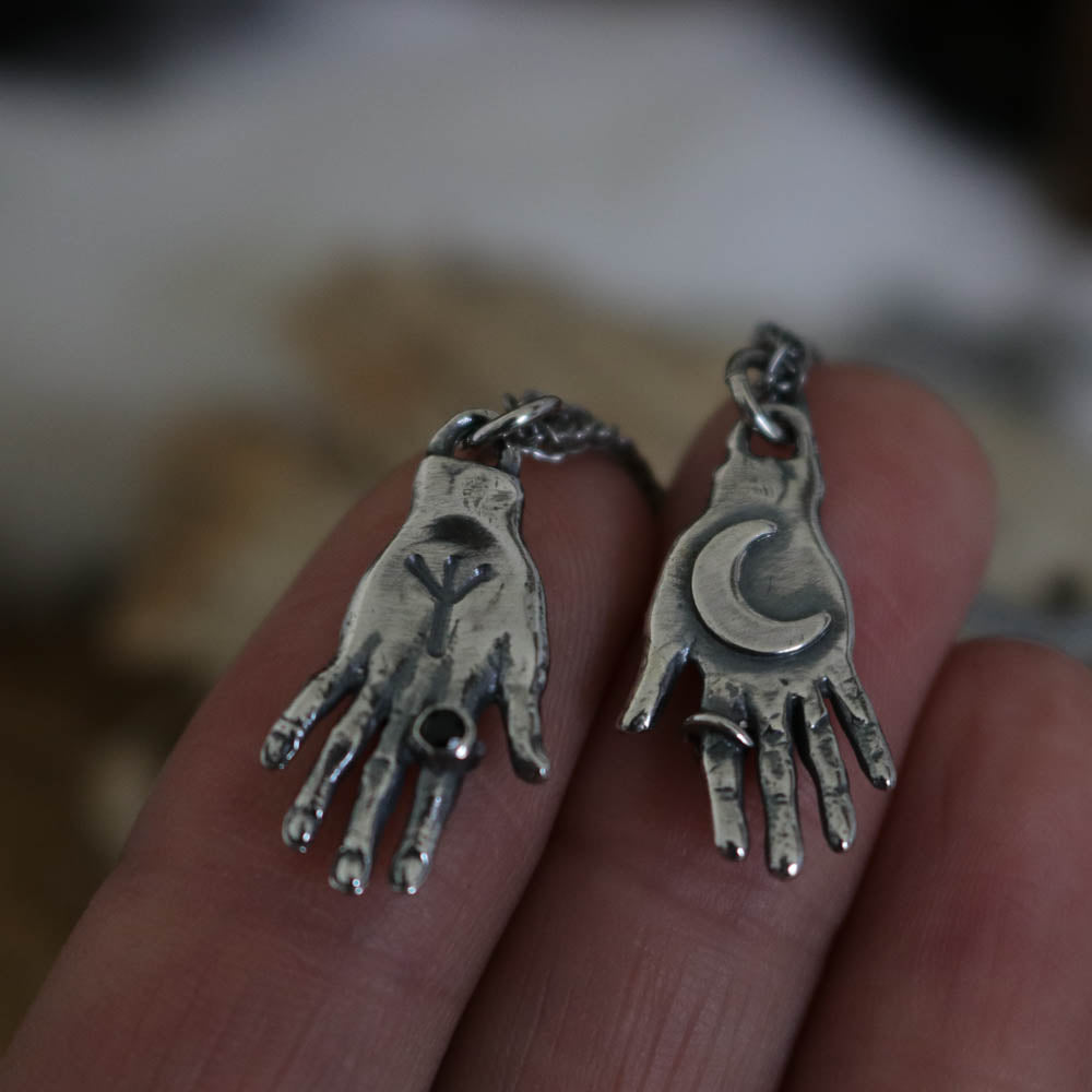 Supreme hand of protection pendant