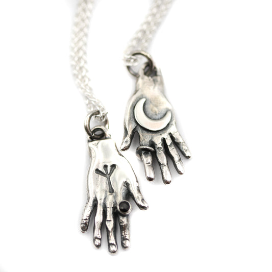 Supreme hand of protection pendant