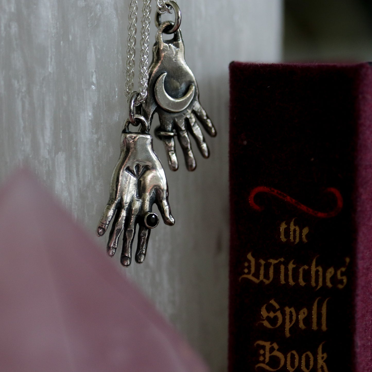 Supreme hand of protection pendant