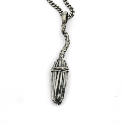 Witches Besom Necklace - Broomstick Pendant